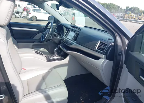 2019 Toyota Highlander Xle from USA, damaged, VIN 5TDJZRFH6KS578552